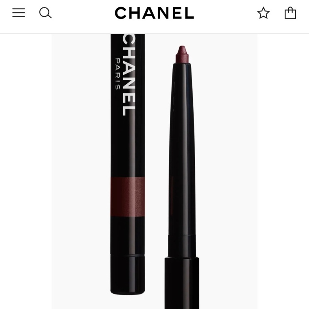 NWB - CHANEL Stylo Yeux Waterproof long lasting eyeliner in Prune Intense (36)